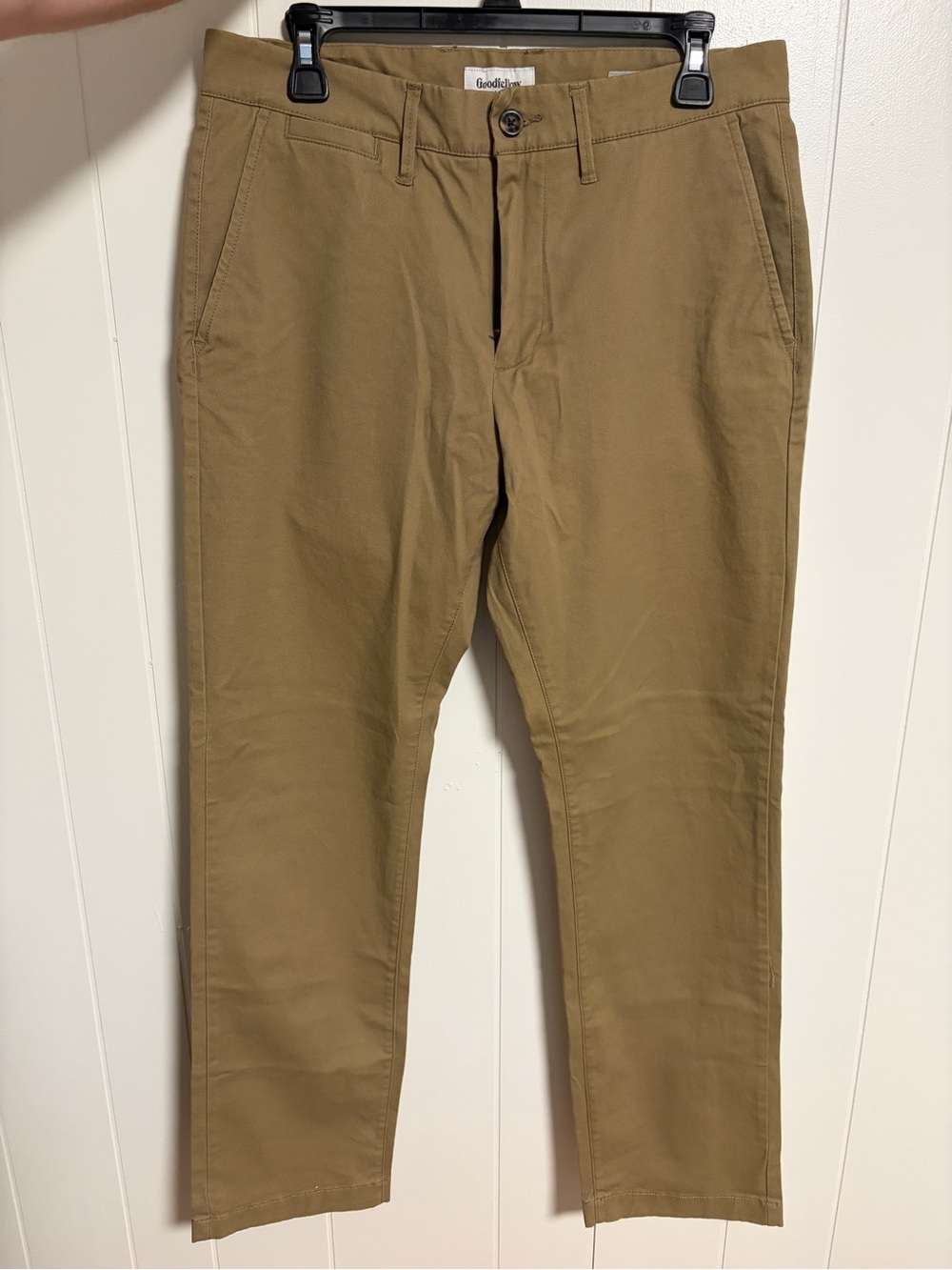 Goodfellow & Co Men's Khaki Straight-Fit Chino Pants
